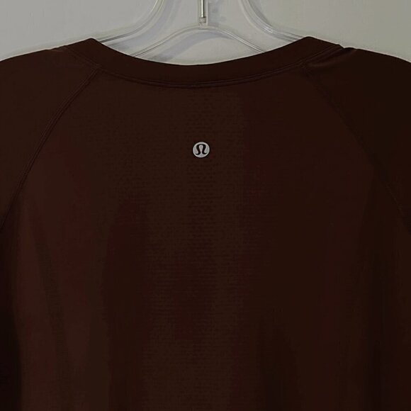 Lululemon Run Swiftly Short Sleeve Copper Brown Plus Size 20 NWOT*f - Picture 4 of 5